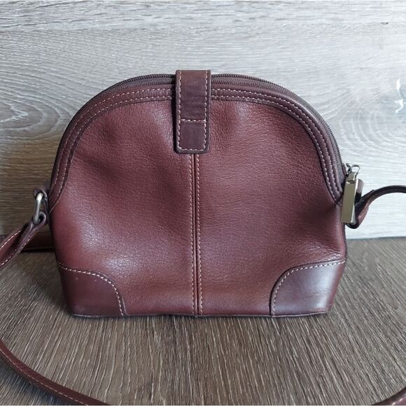 Vintage Brown Crossbody Bag - Picture 3 of 11